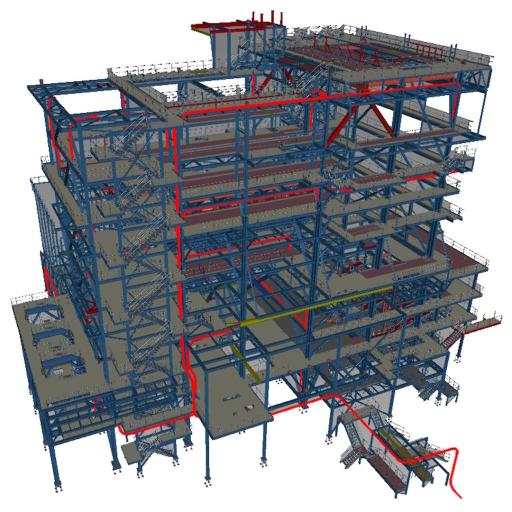 Central vacuum system Layout